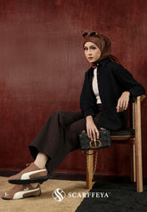 YUNA LINEN BLOUSE (MODERN BLACK)