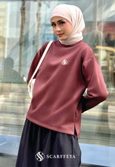 ZEYA JUMPER (DARK BROWN)