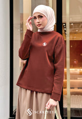 ZEYA JUMPER (BURNT SIENNA)