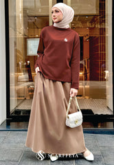 ZEYA JUMPER (BURNT SIENNA)