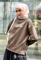 ZEYA JUMPER (GREIGE BROWN)