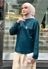 ZEYA JUMPER (TEAL BLUE)