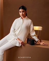 MILLY BLOUSE (PEARL WHITE)