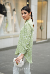 FIORE BLOUSE (LUSH GREEN)