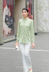 FIORE BLOUSE (LUSH GREEN)