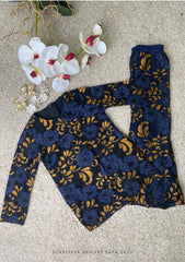 CAMILA KIDS LUXE FRENCH LACE KURUNG BLACK GOLD