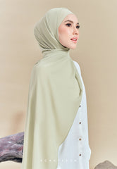 SURI SHAWL (DUSTY GREEN)