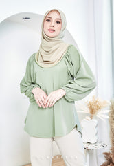 ZENIA EXECUTIVE BLOUSE (DUSTY GREEN)