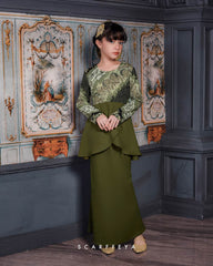 RATNA SARI PEPLUM (ORIENTAL GREEN)