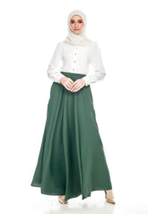 LANA EXECUTIVE SKIRT (JADE GREEN)