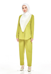 RIHANNA COMFORT WEAR PANTS SUIT (OLIVE GREEN)