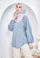ZENIA EXECUTIVE BLOUSE (POWDER BLUE)