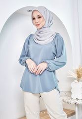 ZENIA EXECUTIVE BLOUSE (POWDER BLUE)