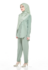 RIHANNA COMFORT WEAR PANTS SUIT (SEAFOAM GREEN)