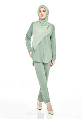 RIHANNA COMFORT WEAR PANTS SUIT (SEAFOAM GREEN)