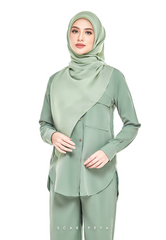 RIHANNA COMFORT WEAR PANTS SUIT (SEAFOAM GREEN)