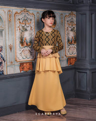 RANIA KIDS PEPLUM (GOLD BROWN)