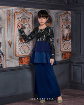 RANIA KIDS PEPLUM (NAVY BLUE)