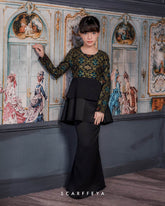 RANIA KIDS PEPLUM (RICH BLACK)