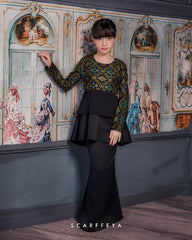 RANIA KIDS PEPLUM (RICH BLACK)