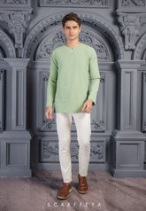 LUTH MIKHAEL KURTA (DUSTY GREEN)