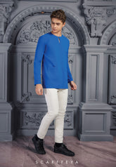 LUTH MIKHAEL KURTA (ROYAL BLUE)