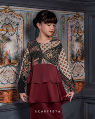 RANIA KIDS PEPLUM (GLAM MAROON)