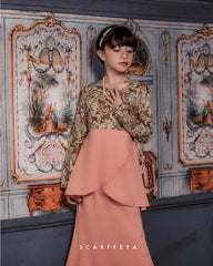 RATNA SARI PEPLUM (PEACH BRONZE)