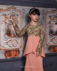 RATNA SARI PEPLUM (PEACH BRONZE)
