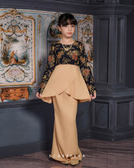 RATNA SARI PEPLUM (GOLD BROWN)