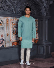 AYDEN NOAH KURTA (PASTEL GREEN)