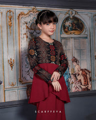 RATNA SARI PEPLUM (GLAM MAROON)
