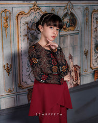 RATNA SARI PEPLUM (GLAM MAROON)