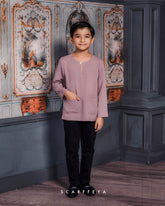 ZAYN MALEEQ KURTA KIDS (AMETHYST PURPLE)