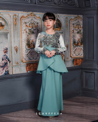 RATNA SARI PEPLUM (PASTEL GREEN)