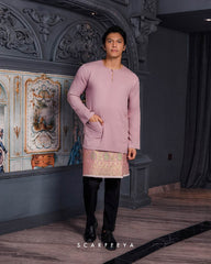 ZAYN MALEEQ KURTA (AMETHYST PURPLE)