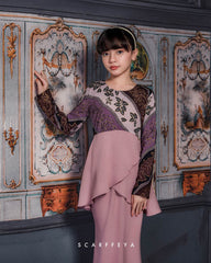 RATNA SARI PEPLUM (AMETHYST PURPLE)