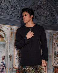 LUTH MIKHAEL KURTA (RICH BLACK)
