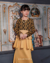 RANIA KIDS PEPLUM (GOLD BROWN)