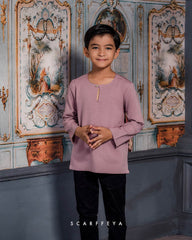 ZAYN MALEEQ KURTA KIDS (AMETHYST PURPLE)