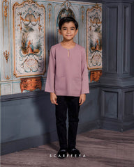 ZAYN MALEEQ KURTA KIDS (AMETHYST PURPLE)