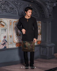 LUTH MIKHAEL KURTA (RICH BLACK)