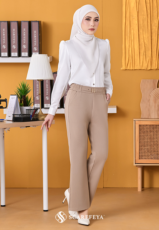 AERY PANTS (KHAKI)