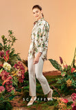 FIONA CASUAL BLOUSE (ANGELICA GREEN)