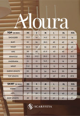 ALOURA KURUNG (TEAL BLUE)