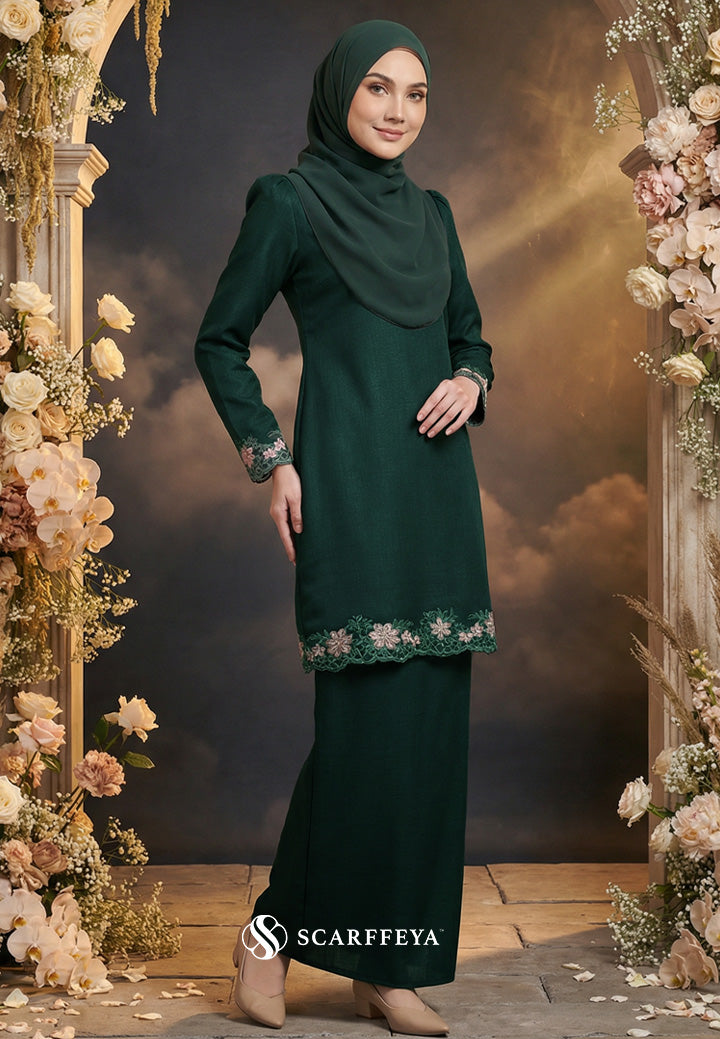 ALOURA KURUNG (EMERALD GREEN)