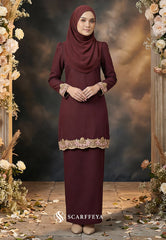 ALOURA KURUNG (WINE MAROON)