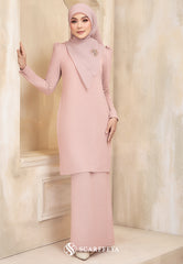 PRE ORDER AMMARA KURUNG (BLUSH PINK)