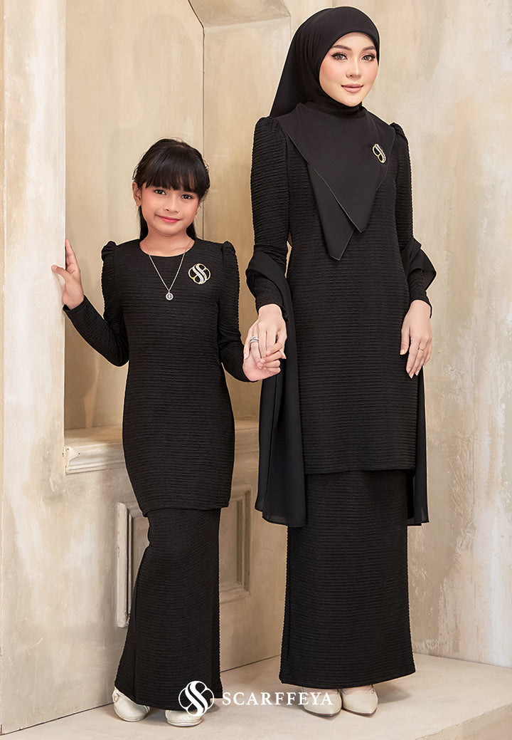 AMMARA KURUNG (MODERN BLACK)