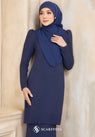 PRE ORDER AMMARA KURUNG (NAVY BLUE)